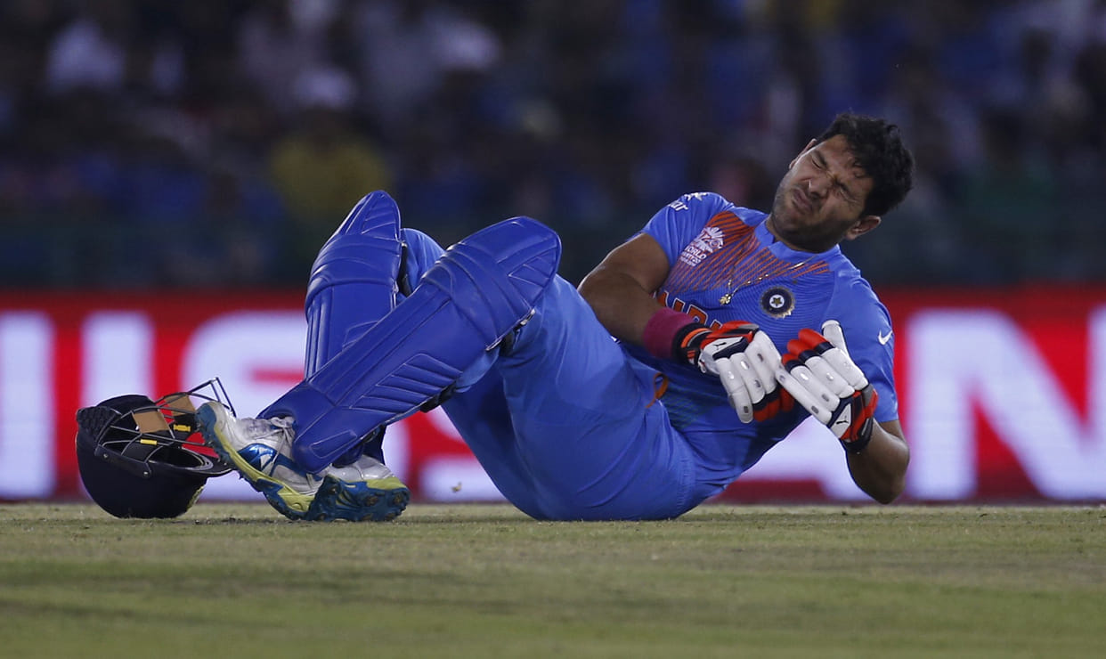India vs West Indies: Yuvraj Singh ruled out of ICC World Twenty20