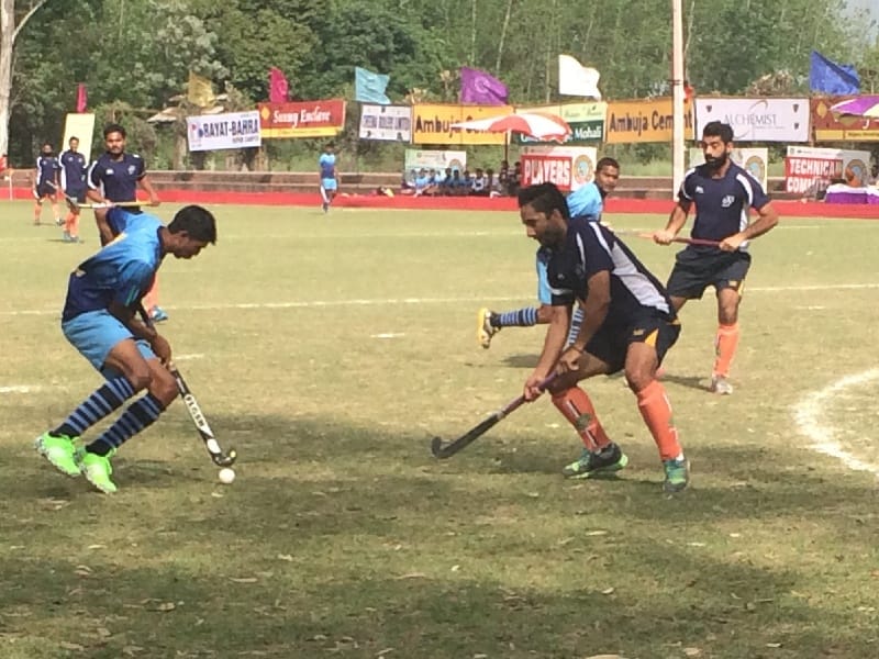 hockey tournament Ropar , finals, Signls and EME Team, Ropar