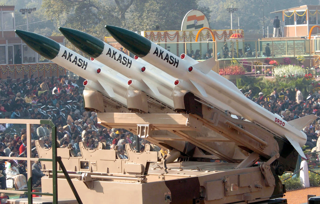 will indian air force buy the low quality pressurized gas containers for its akash missile system