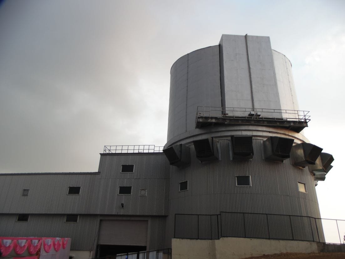 photos of asia largest telescope activate by pm narendra modi.