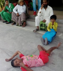 CMO office furore by the Handicapped