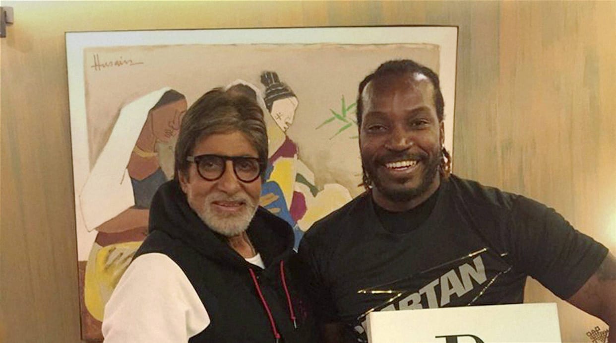 And Chris Gayle refused Amitabh Bachchan's request 
