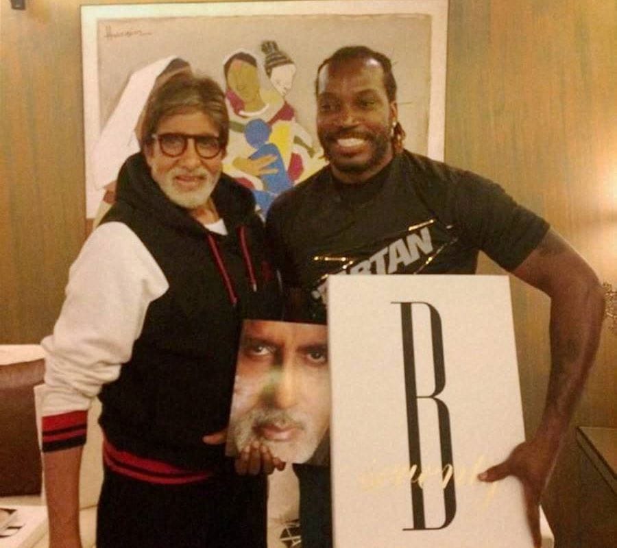 And Chris Gayle refused Amitabh Bachchan's request 