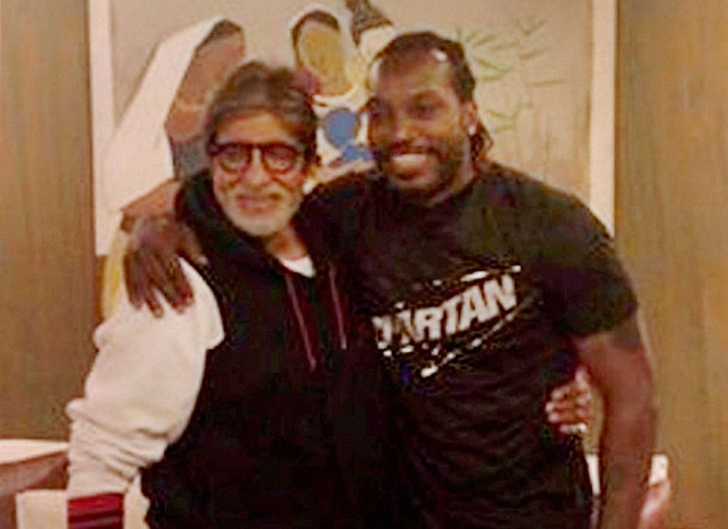 And Chris Gayle refused Amitabh Bachchan's request 