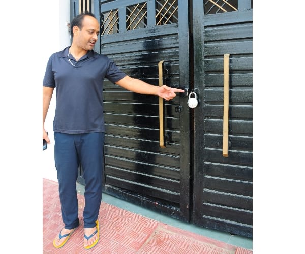  Big theft in Lucknow.