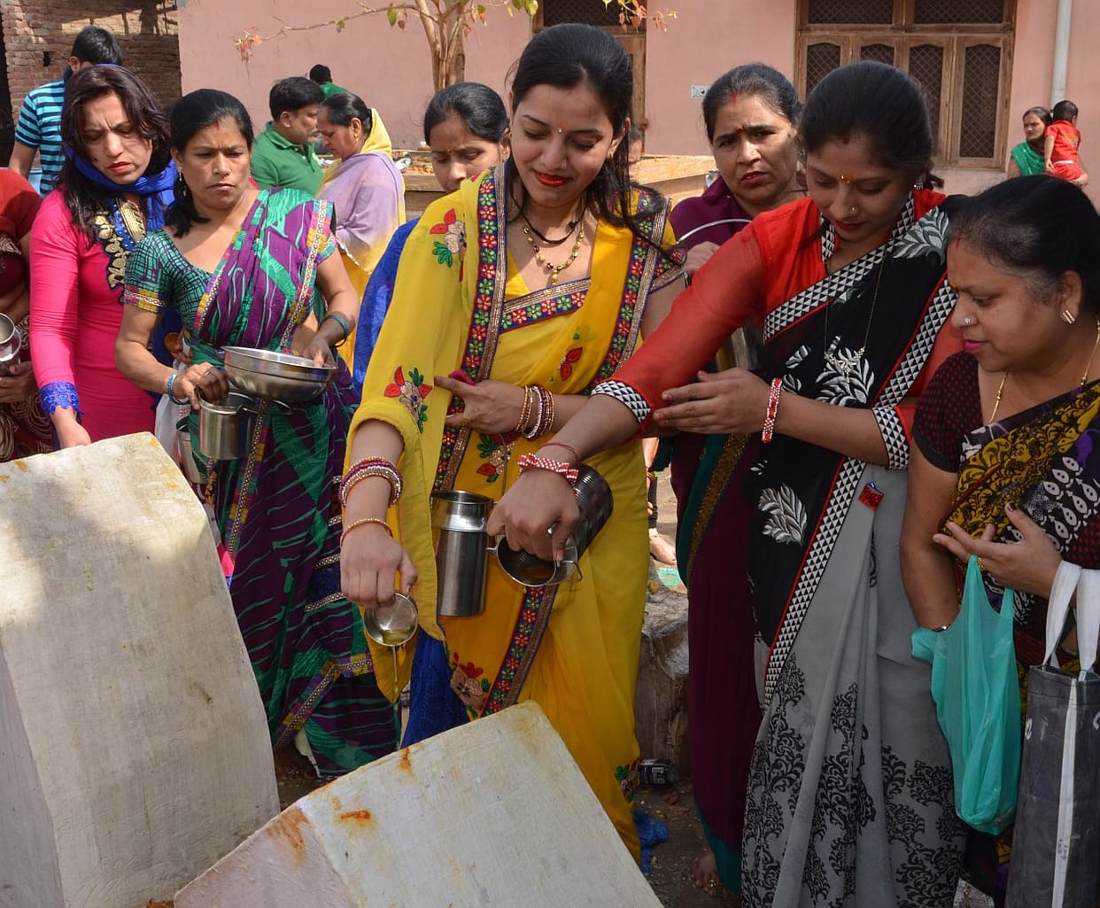 The Bsudha festival celebrated.