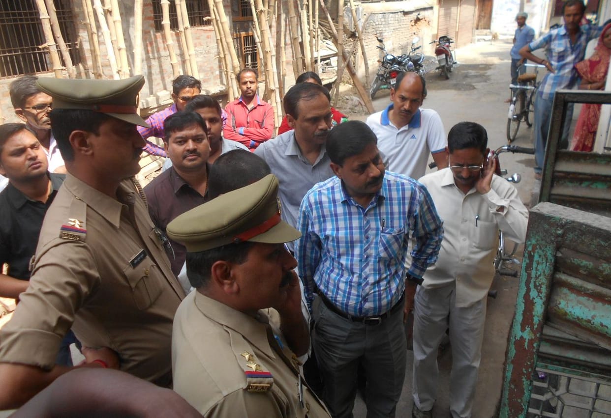 forensic team collected several samples