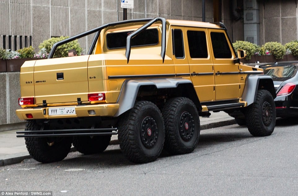man who took fleet of gold cars to roam britain
