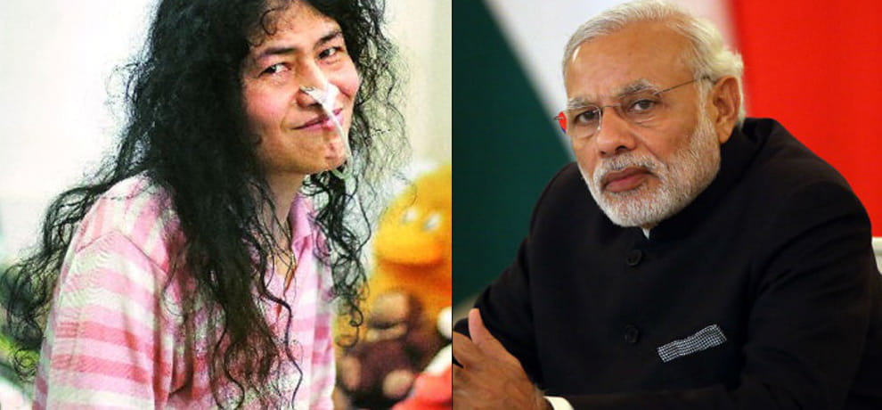  irom sharmila demand whistle election sign