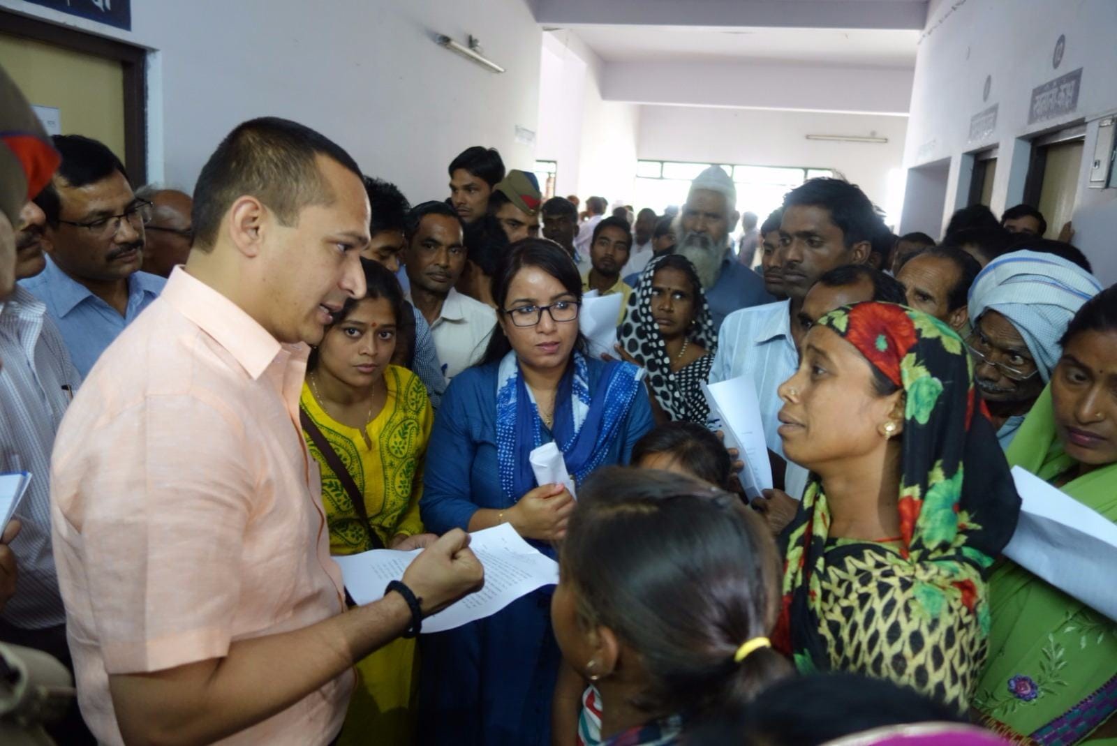 DM rajshekhar takes action on public complaints