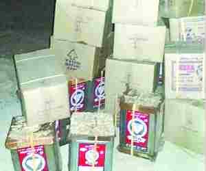 Rajasthan Police nabbed mustard oil worth rs 10 lakh
