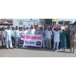 protest by road ways man, jhajjar, roadways, protest