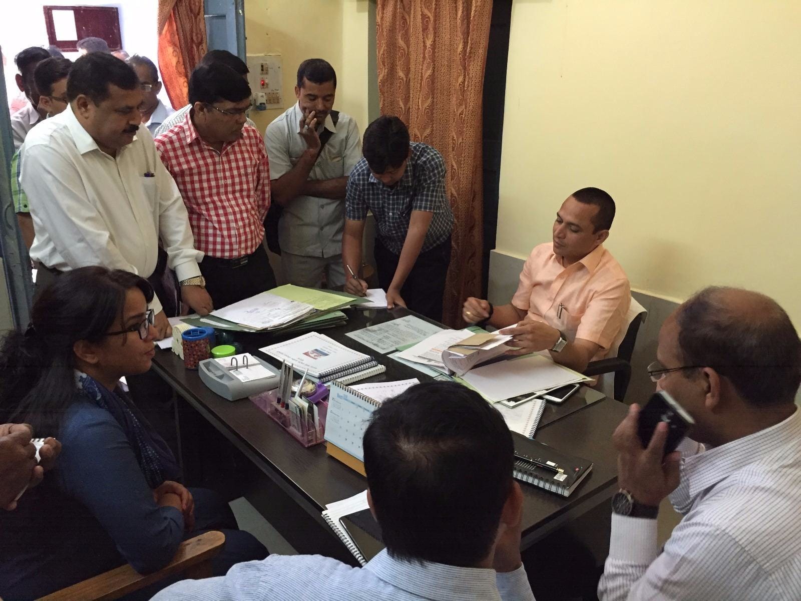 DM rajshekhar takes action on public complaints