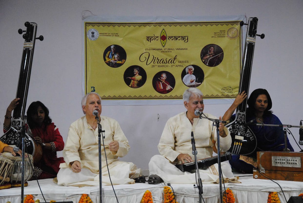 Rajan-Sajan Sraeta enchanted on the attachment