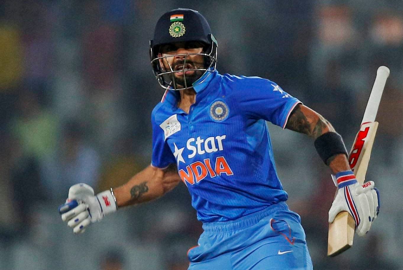 virat kohli post a photo on FB