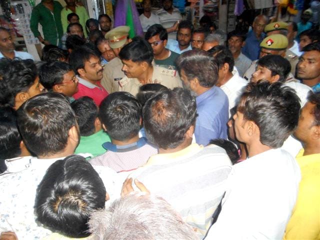 Furore over businessman banging , off the market