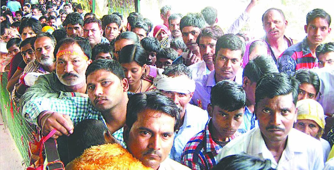 Devotees arrived Purnagiri