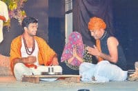 sharp attack on the problem of truancy, theater bal Krishna diwan shroud jind