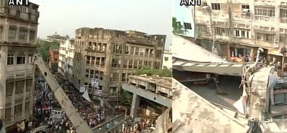 Under-construction bridge collapses in North Kolkata near Ganesh Talkies 10 dead Rescue operation on