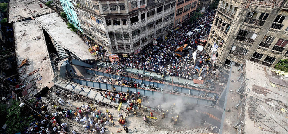 It’s an act of God: IVRCL on Kolkata flyover collapse 