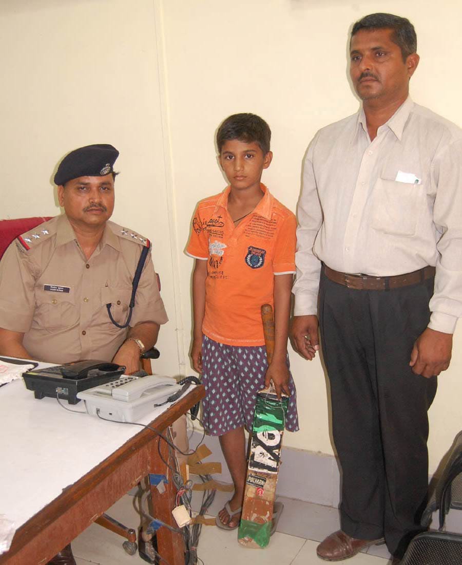 Missing child of Alwar found in the train 