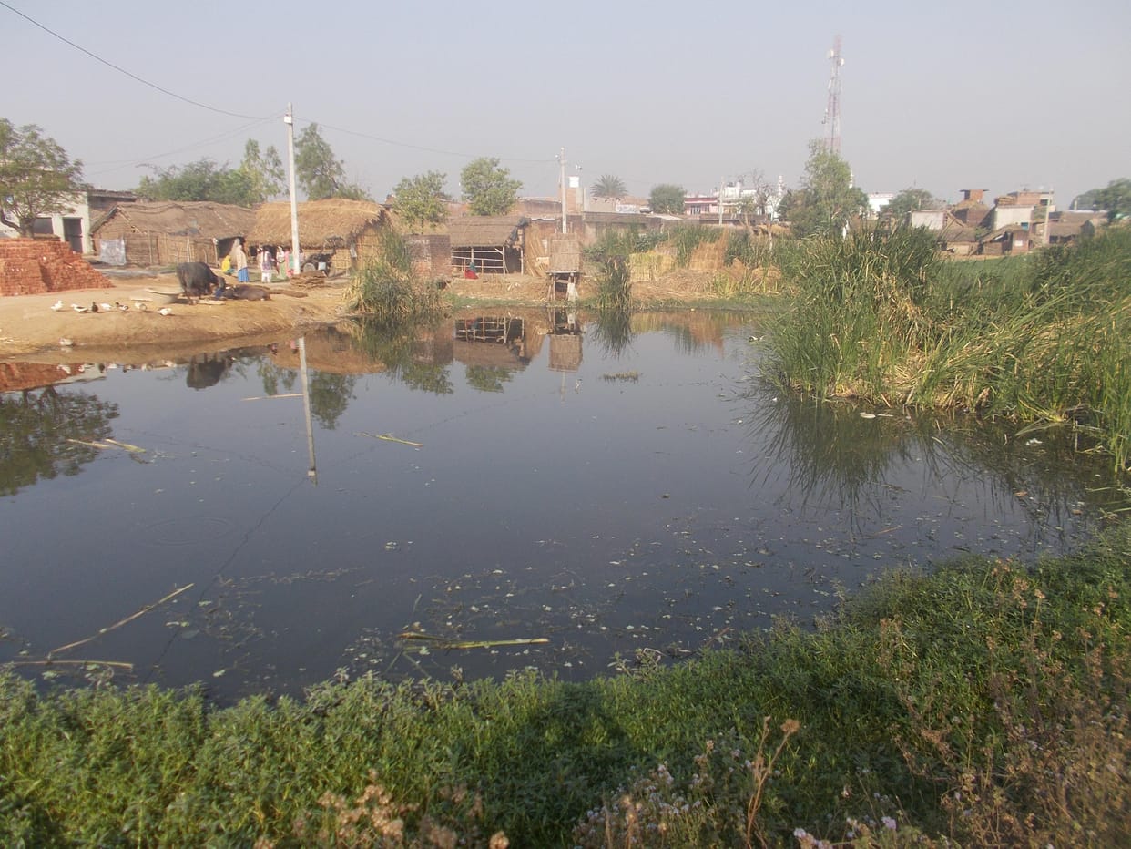 Metering complaint made pond
