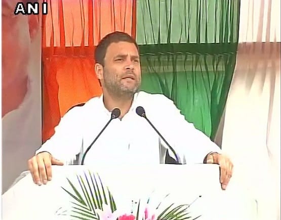After winning the BJP incites violence: rahul