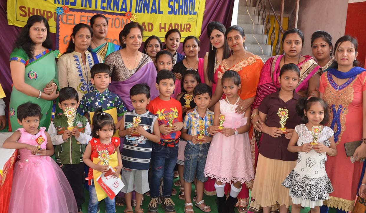 Students receiving Result.
