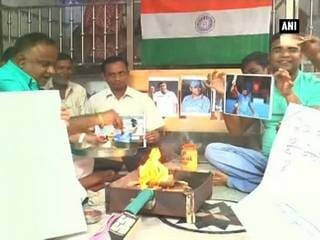 टीम इंडिया की जीत के लिए प्रार्थना