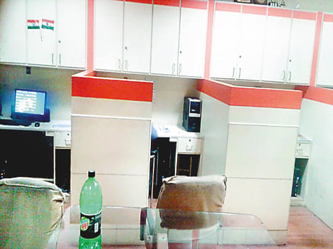 Online services were disrupted throughout the day 