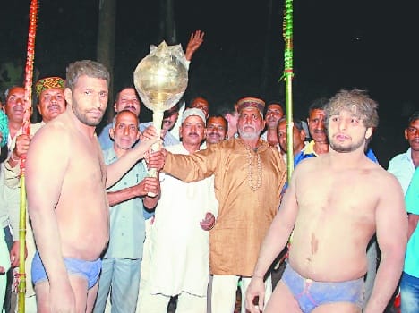 bhupender win wersling in bam panchyat