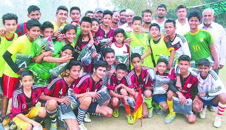 Under-15 football competition winner
