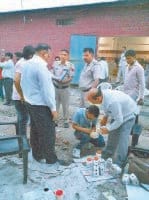 ghee factory raid, samples sent for examination, factory raid in kaithal 