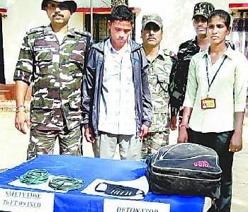 Indo-Nepal border, then intercepted a consignment of explosives