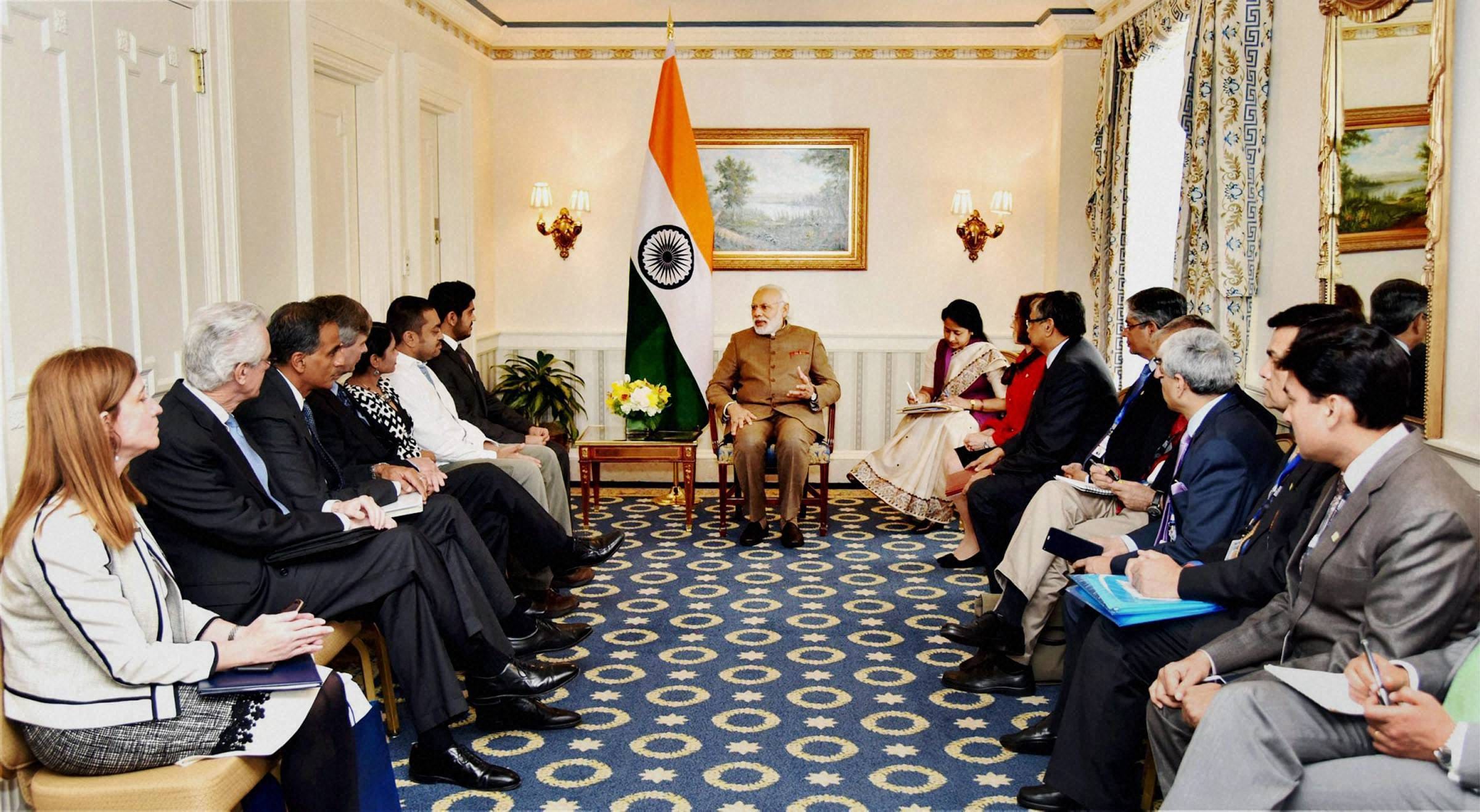 prime minister narendra modi addresses nuclear security summit in Washington