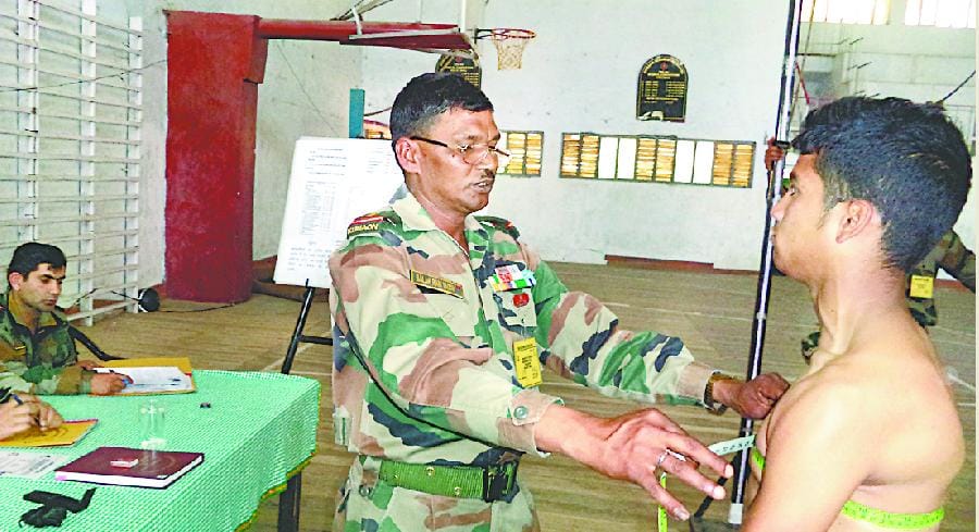 450 young military recruit in the state in the race to succeed