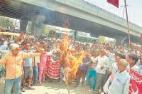 Protest, Protest for demand, panipat