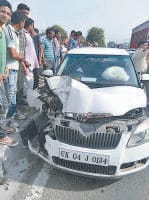 Accident, Road Accident, Nine Injured, Panipat