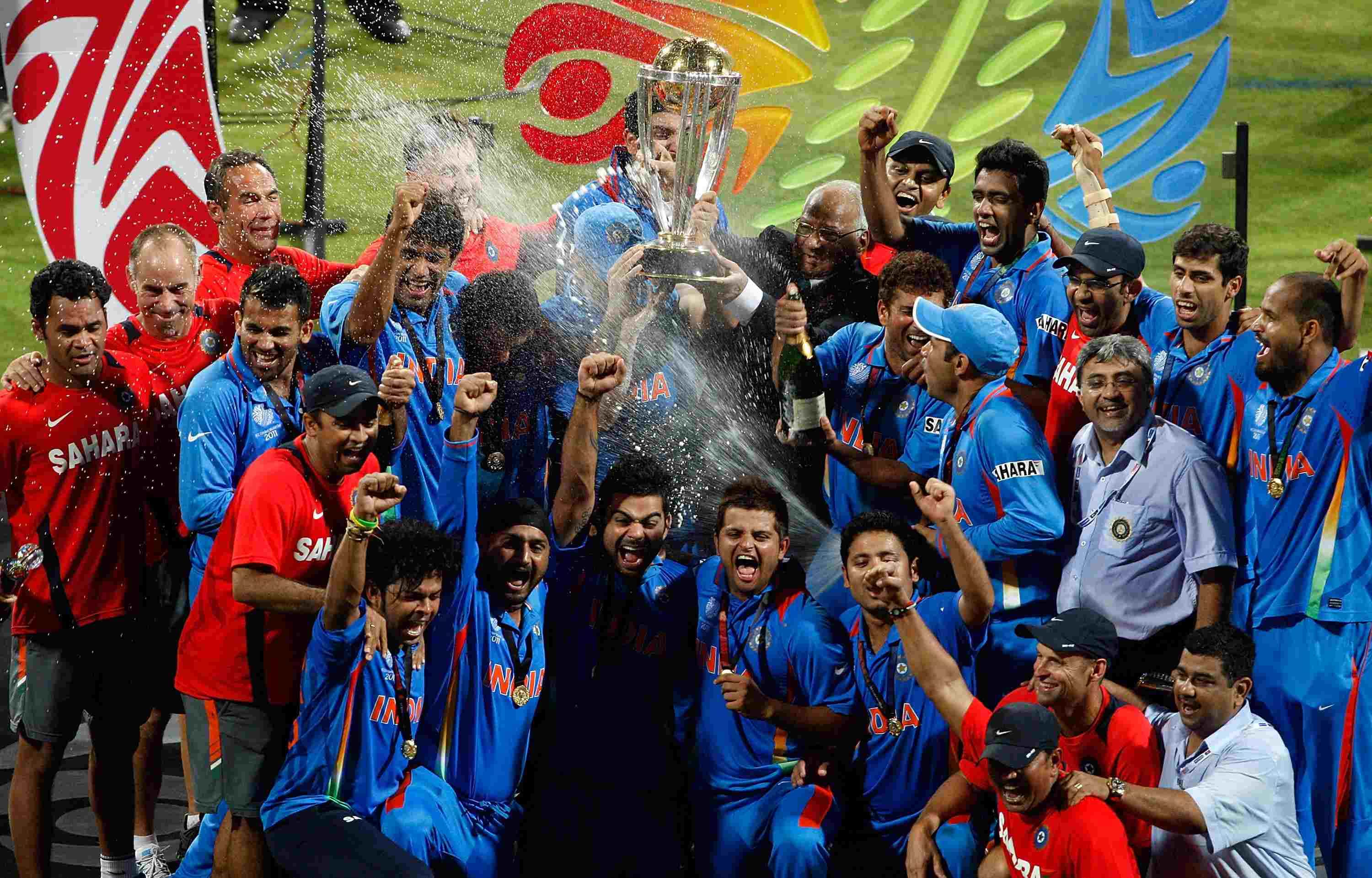 On this day 2 april 2011 when Indian cricket team wins odi world cup for second time