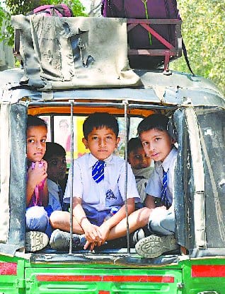 Schools were opened , Gone Baby