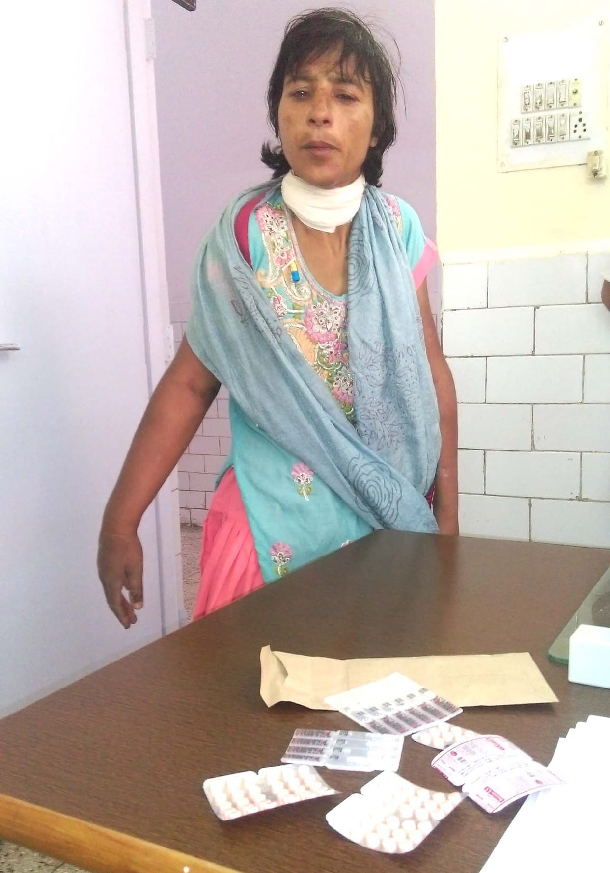 prhibited medicine fourn in dist hospital