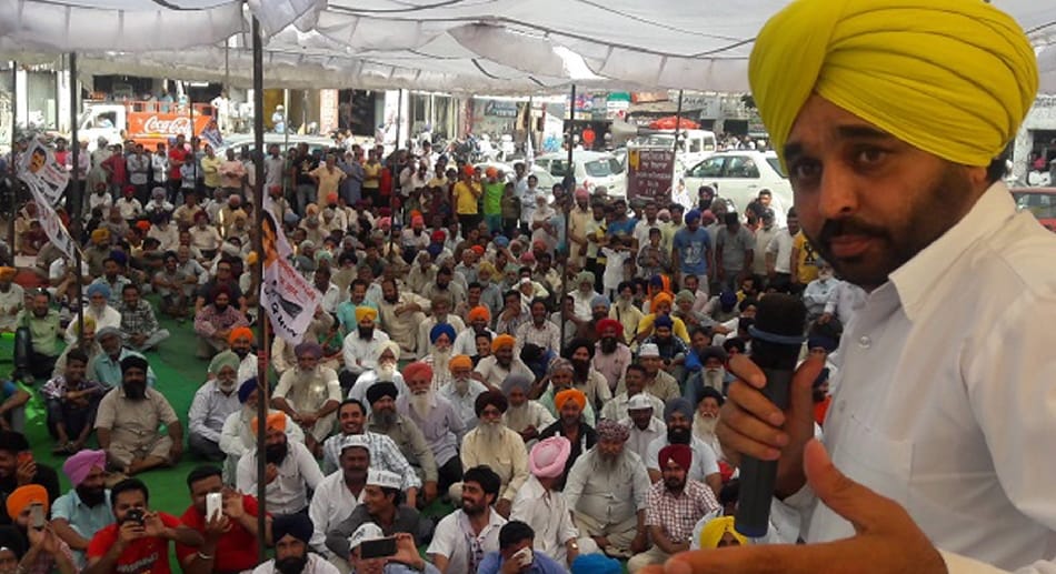 Bhagwant mann is in problem, BJP released a controversial video clip 