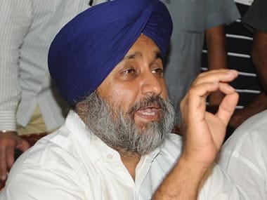 sukhbir, sukhbir badal in bhatinda, sukhbir comment on captain in bhatinda