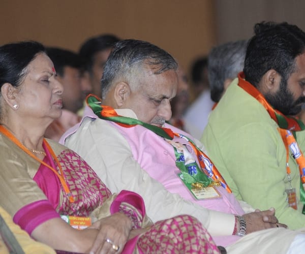 Pics of BJP meet in Lucknow.