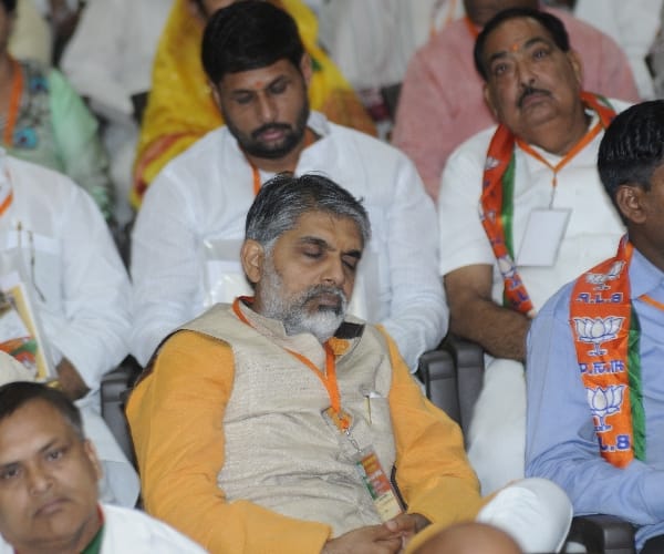 Pics of BJP meet in Lucknow.