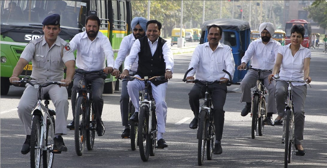 no car day, car free day, chandigarh district court, chandigarh
