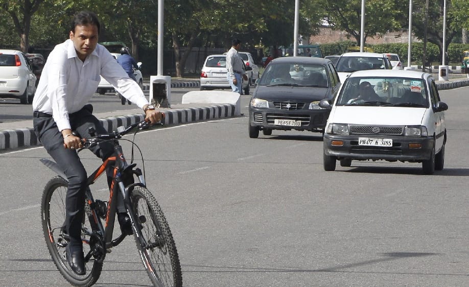 no car day, car free day, chandigarh district court, chandigarh