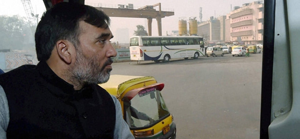 odd even formula again in delhi, Gopal Rai's warning to bus drivers
