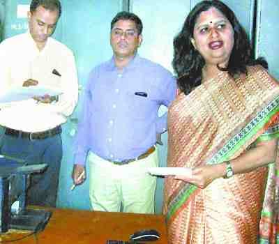 DM made surprise inspections of offices