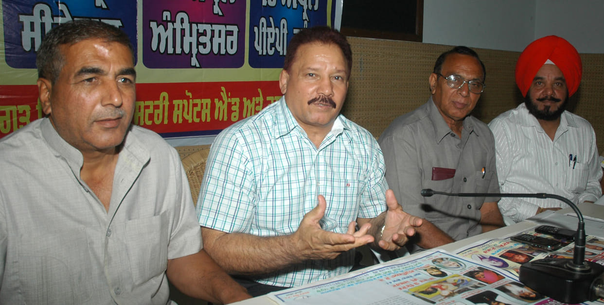 padam shree kartar singh, aap, punjab aap, chandigarh press club, sanjay singh